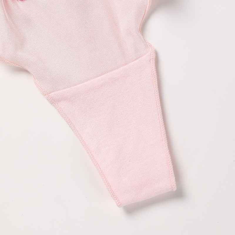 Romantic and shiny high-waisted satin briefs. Buy 3 and get 1 FREE!