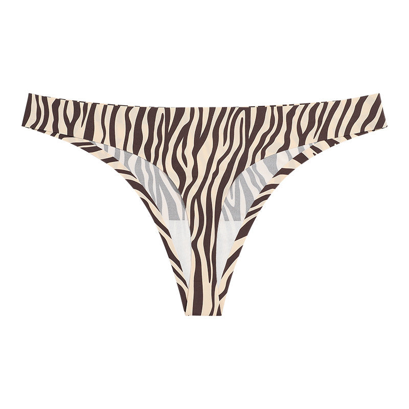 Mid-rise thong with a sexy animal print. Buy 3 and get 1 FREE!