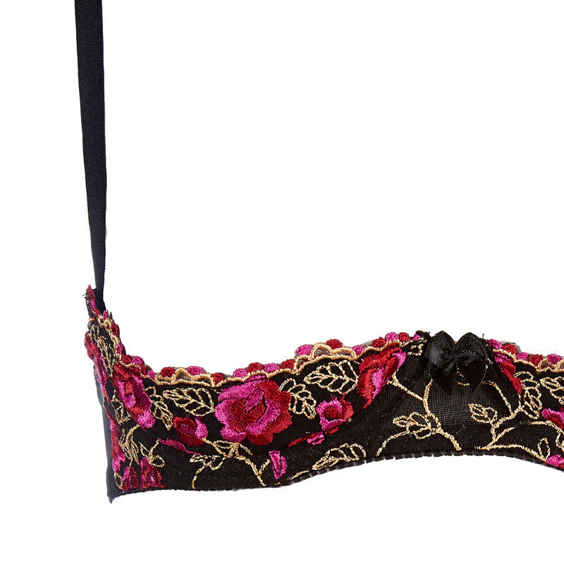 Completo intimo Rose Noir Seduction