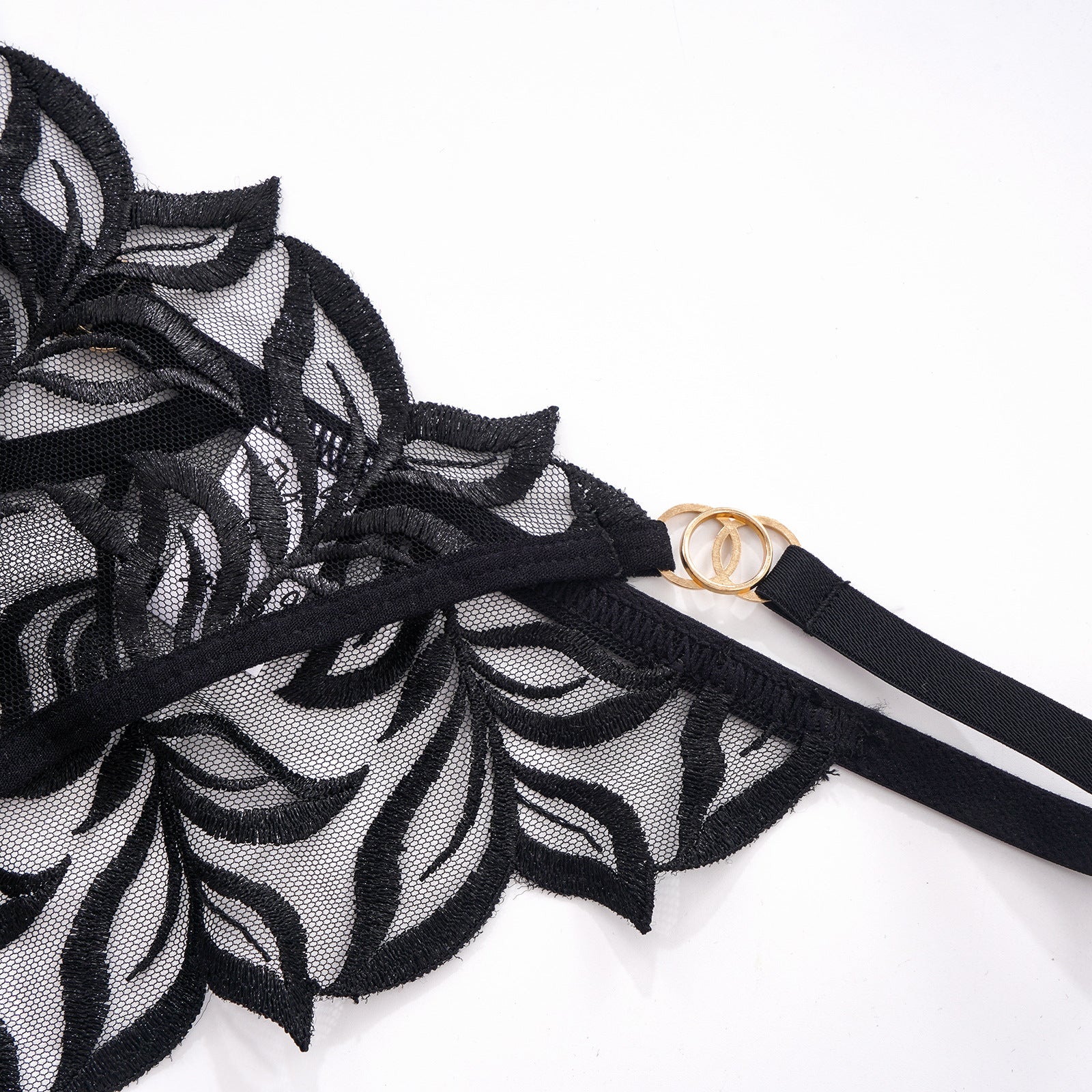 Perizoma in Pizzo Ricamato con Fiori ADEA