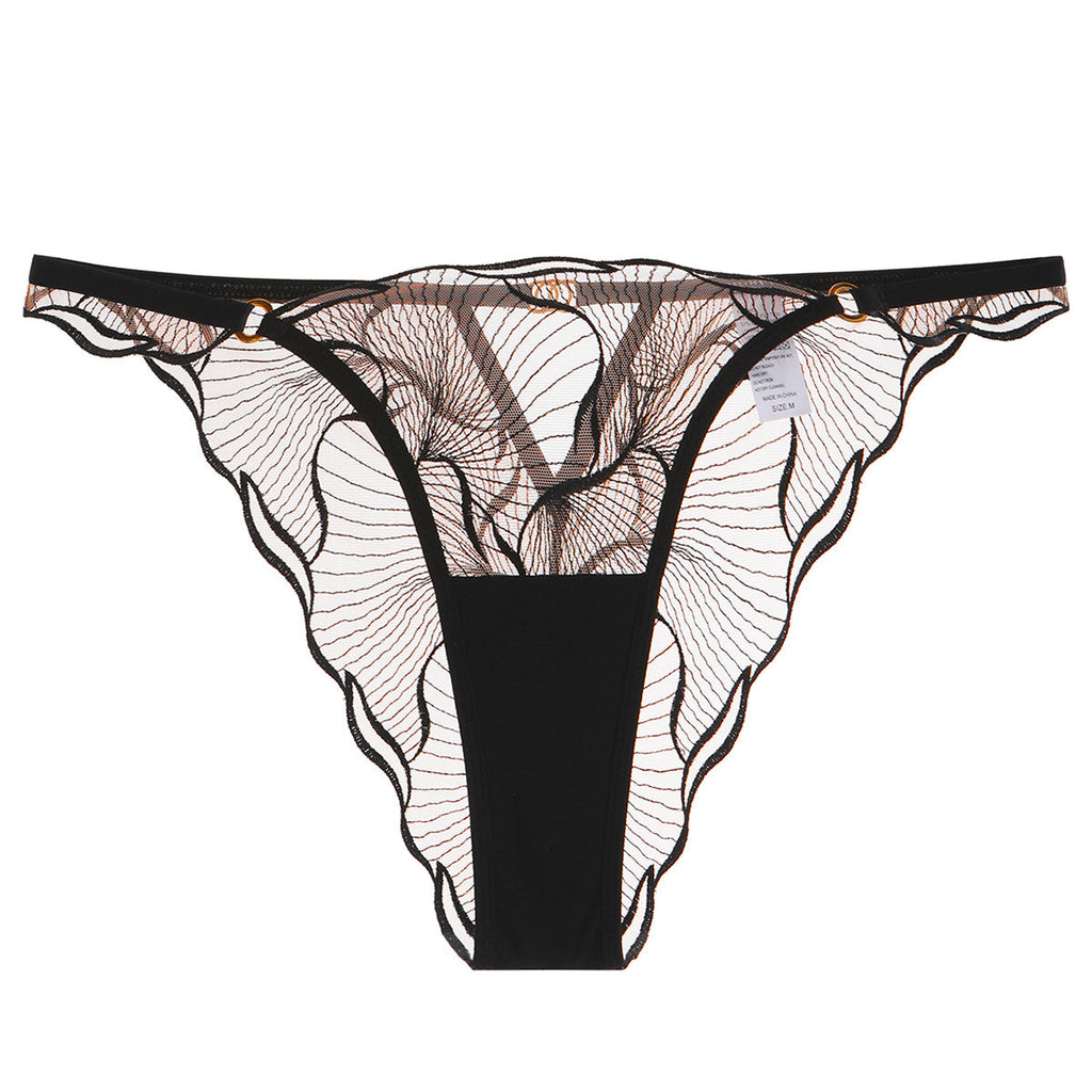 Onde di Velluto – Slip Ricamato in Tulle ADEA