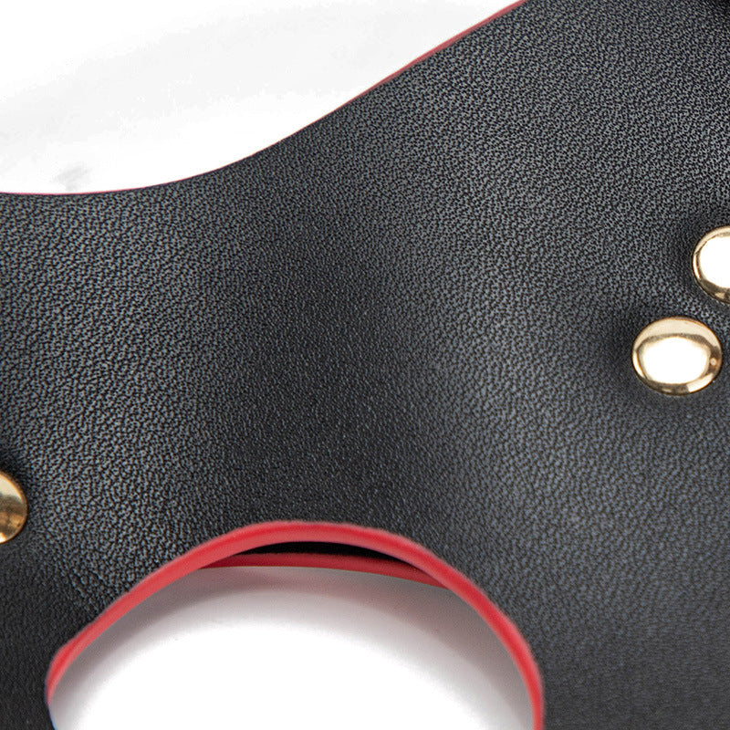 Maschera con orecchie e occhi di volpe