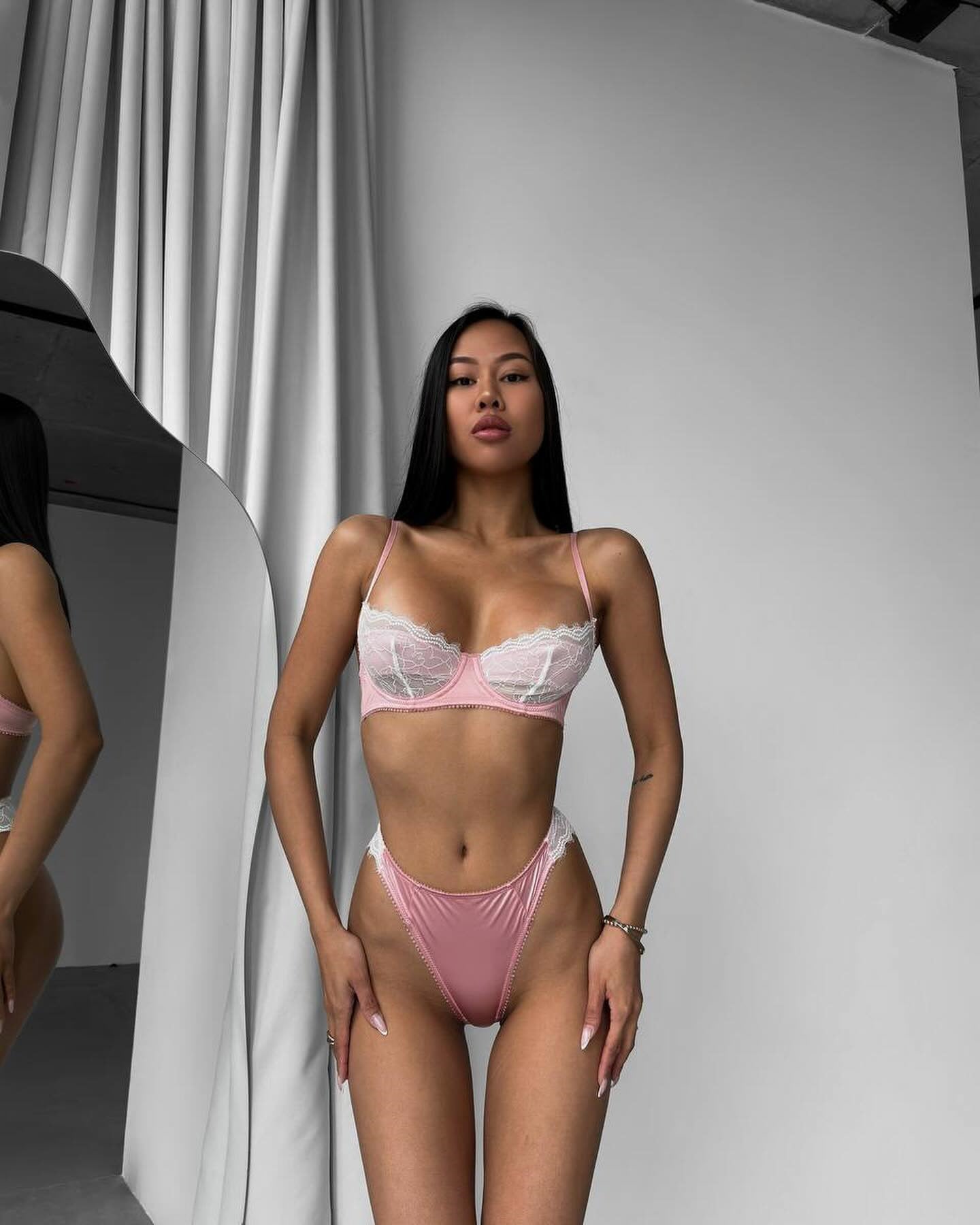 Completo Lingerie da Sposa in Pizzo ADEA