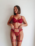 Completo Lingerie Ricamato di Lusso ADEA