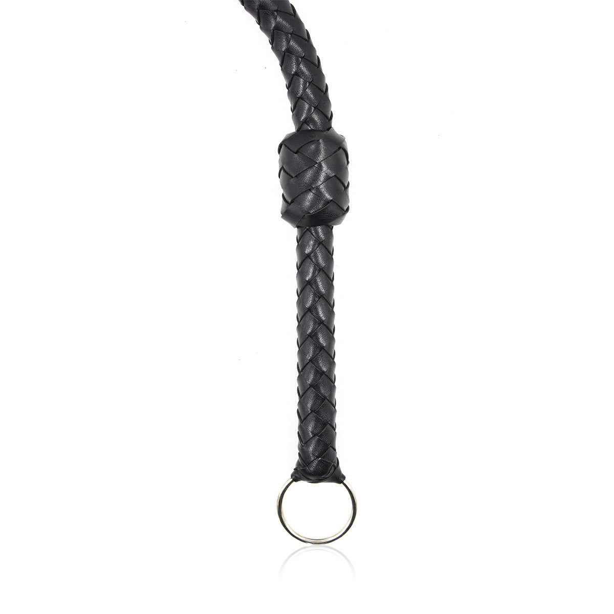 Braided Leather Whip – Elegance and Control at Your Service