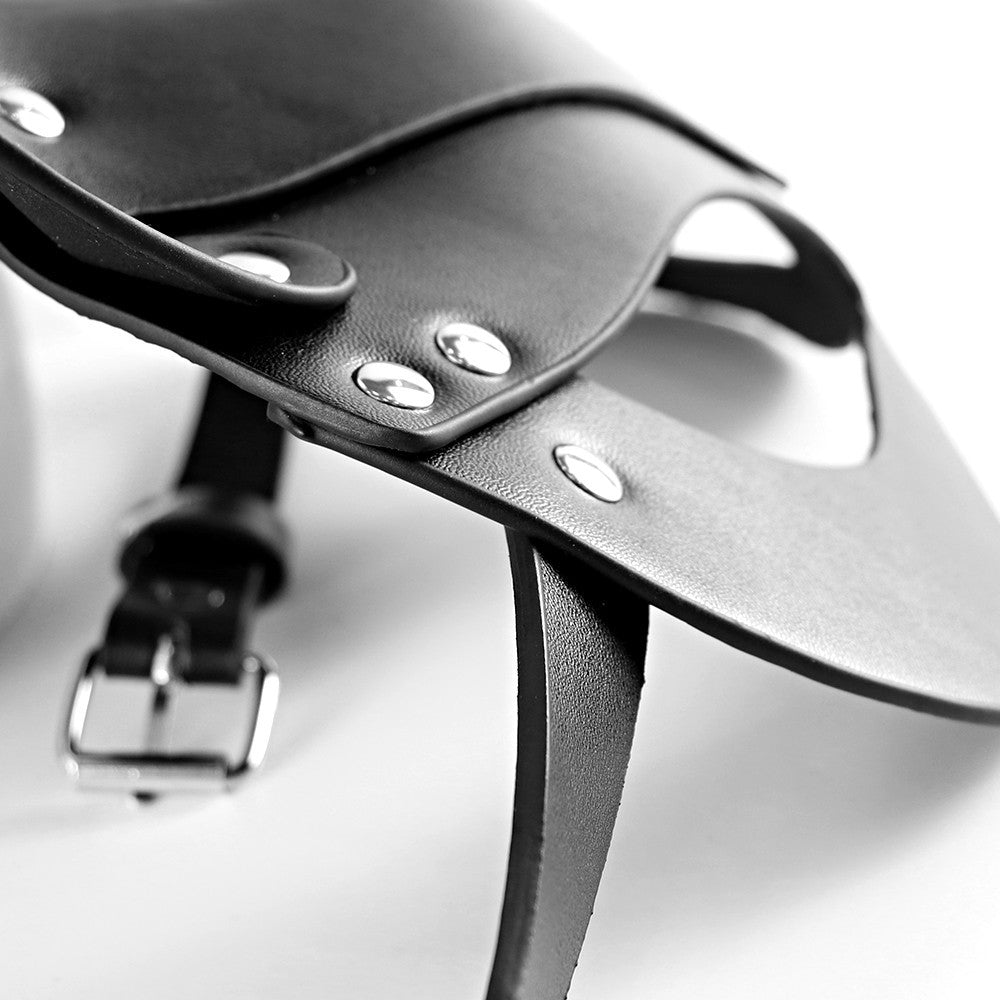 Mask with fox ears and eyes