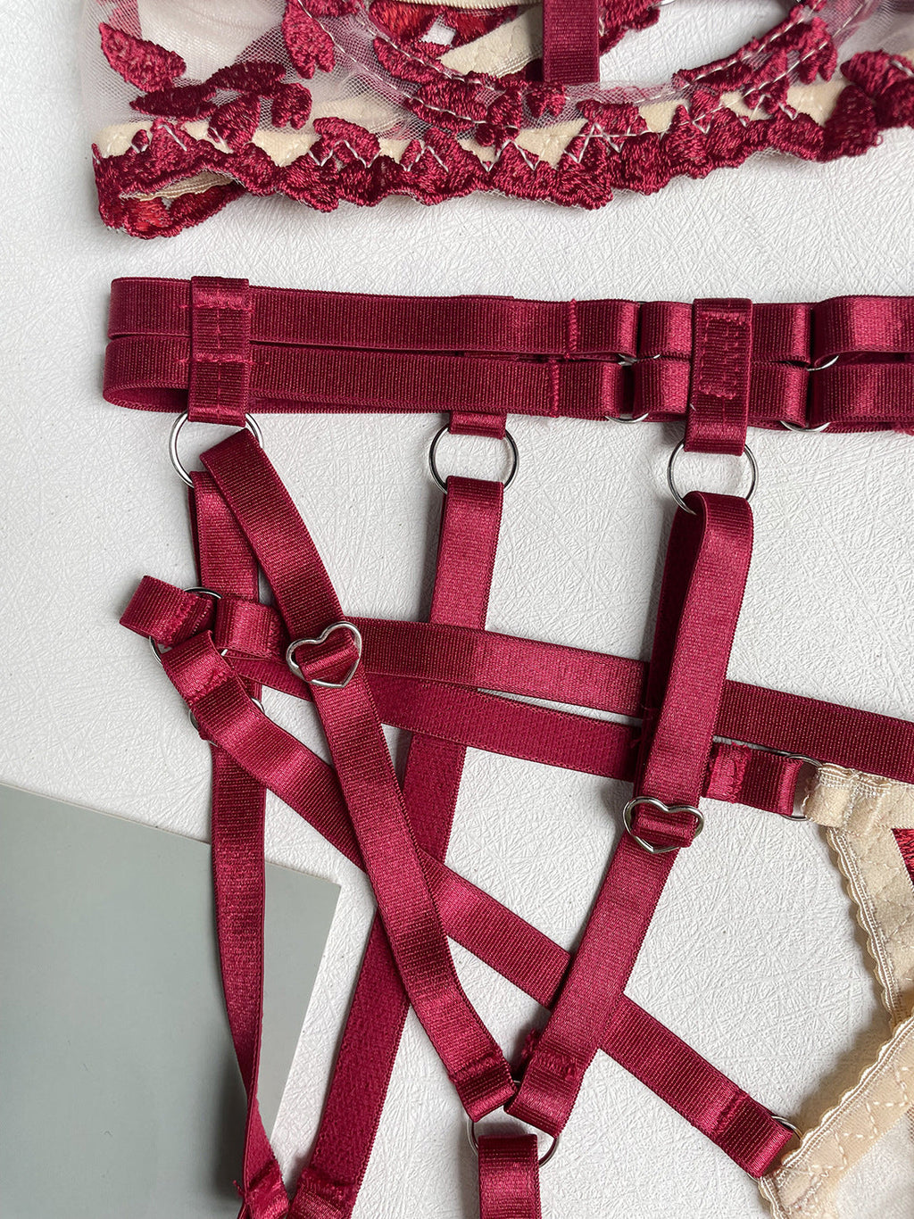 Set Lingerie Lustrous Strap Seductress ADEA