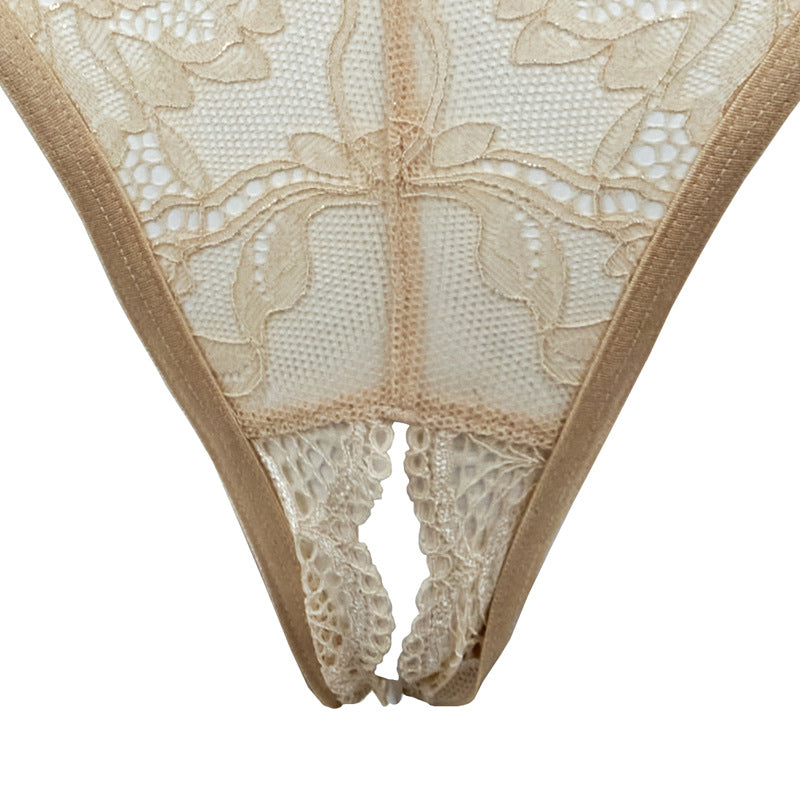 Body di lusso in pizzo con dettagli a catena