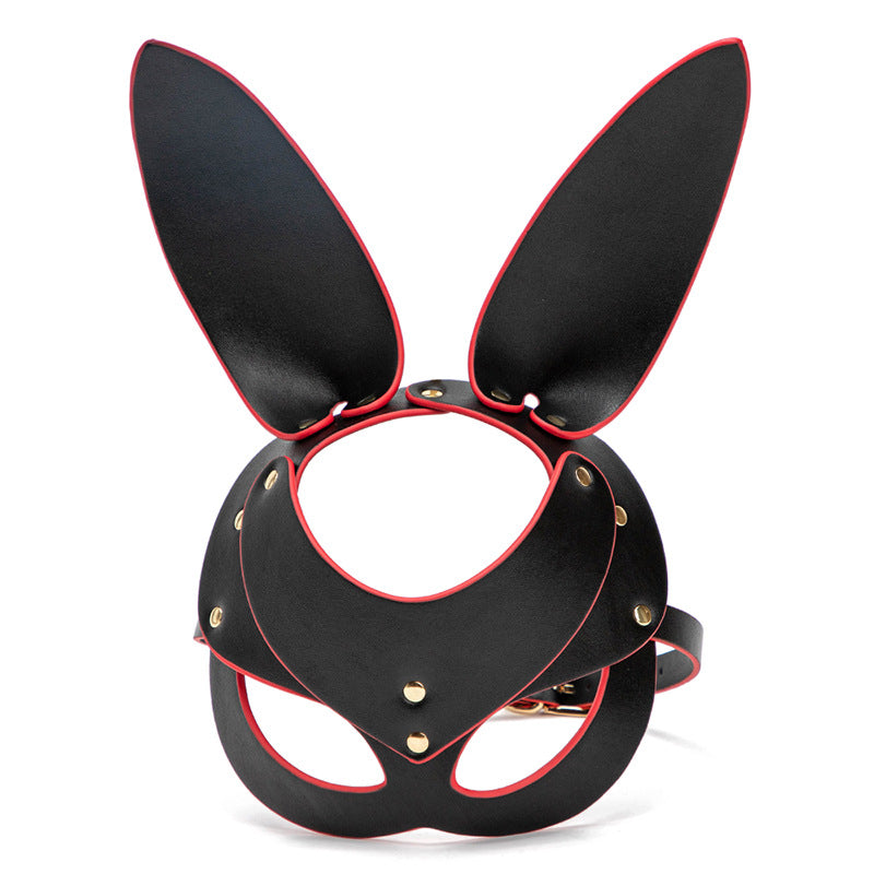 Maschera da coniglio in pelle Midnight Mischief