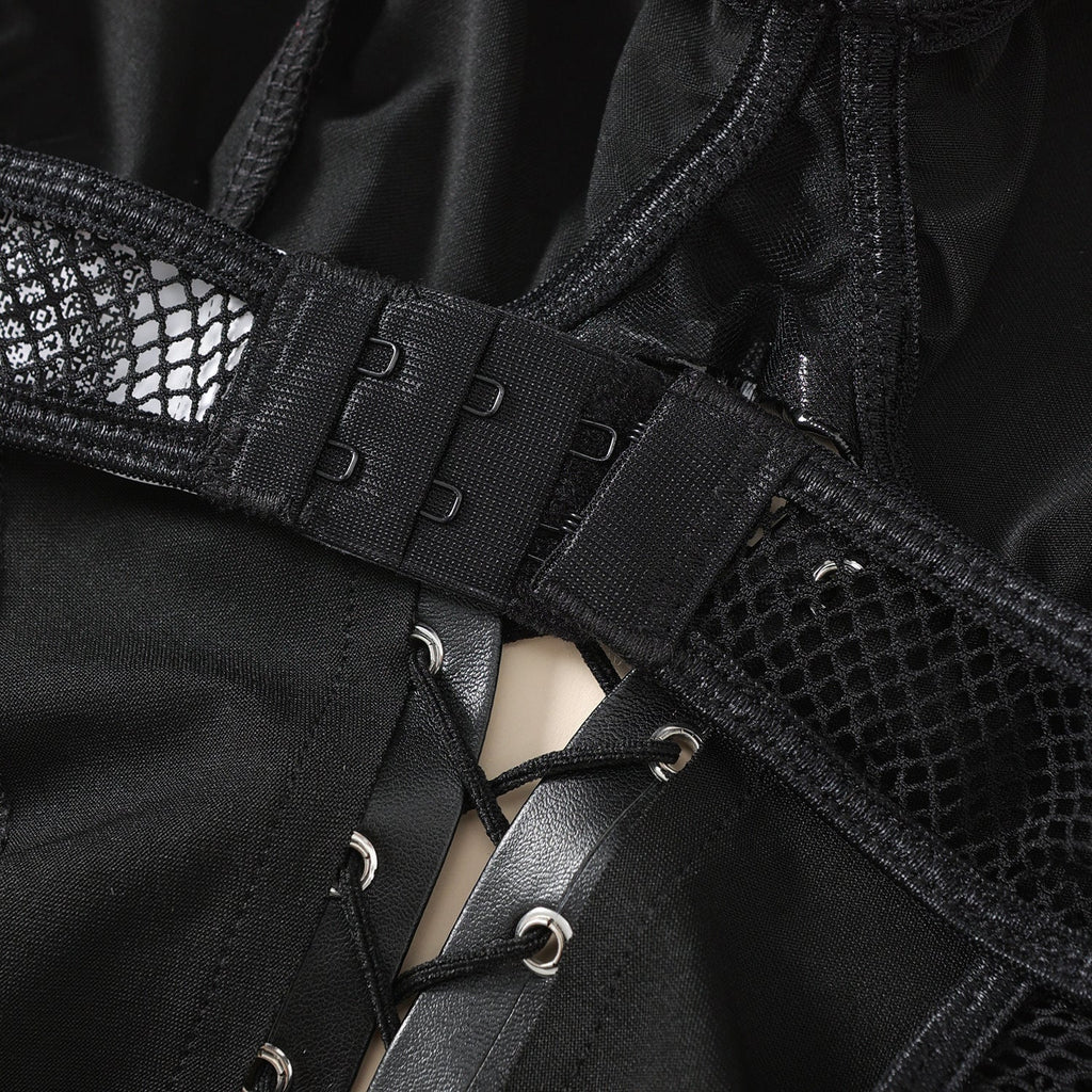 Body in Vinile Essence con Choker Coordinato ADEA