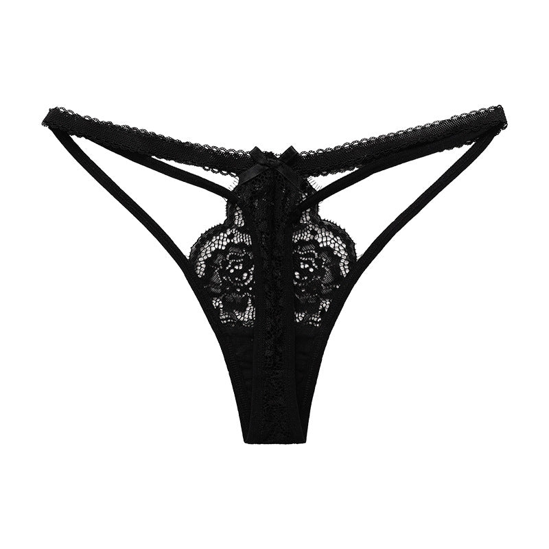 Siren lace thong with cutouts. Buy 3 and get 1 FREE!